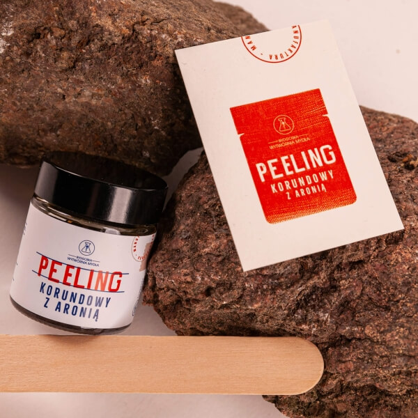 cera mieszana peeling korundowy
